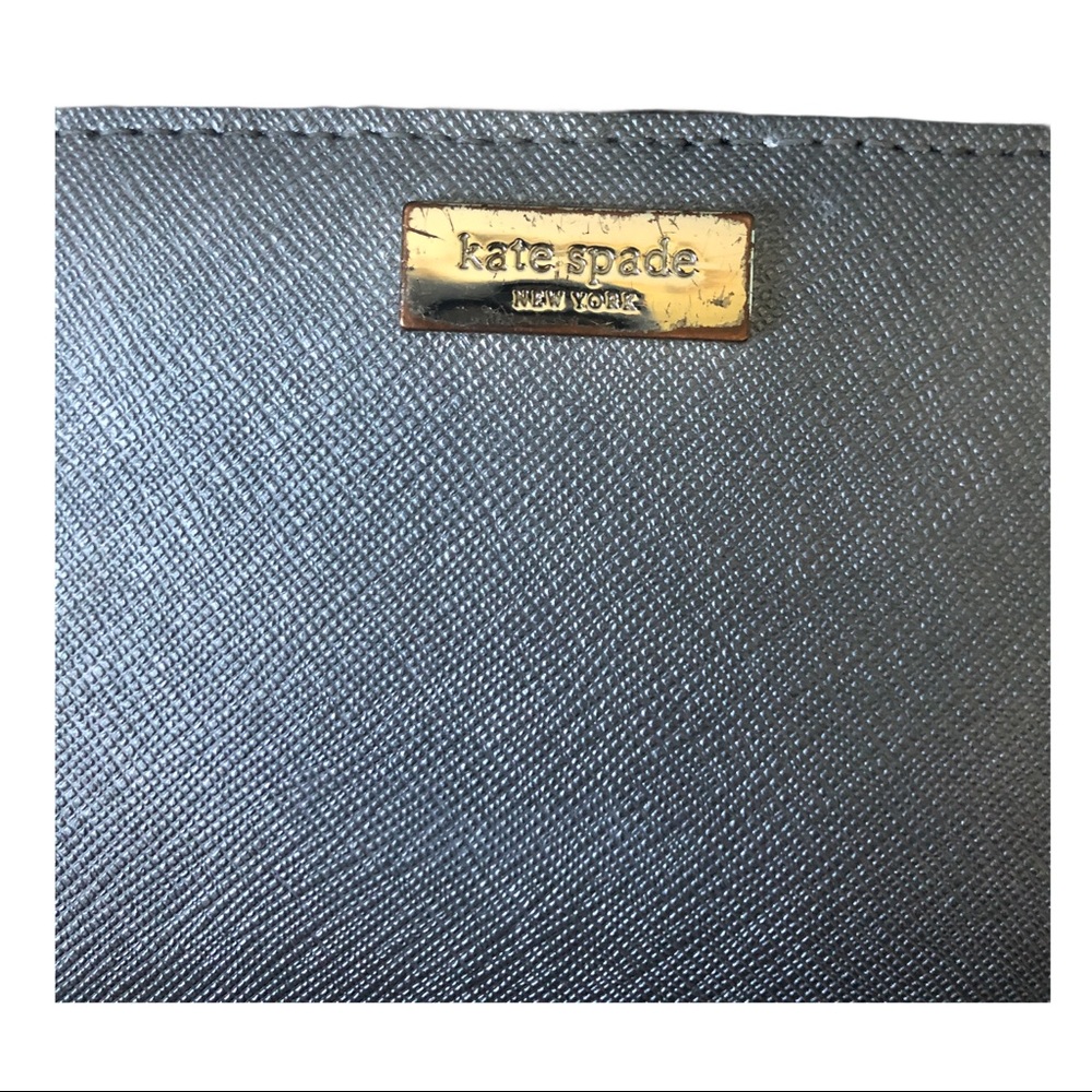 Kate Spade Silver Wallet - Picture 2 of 8